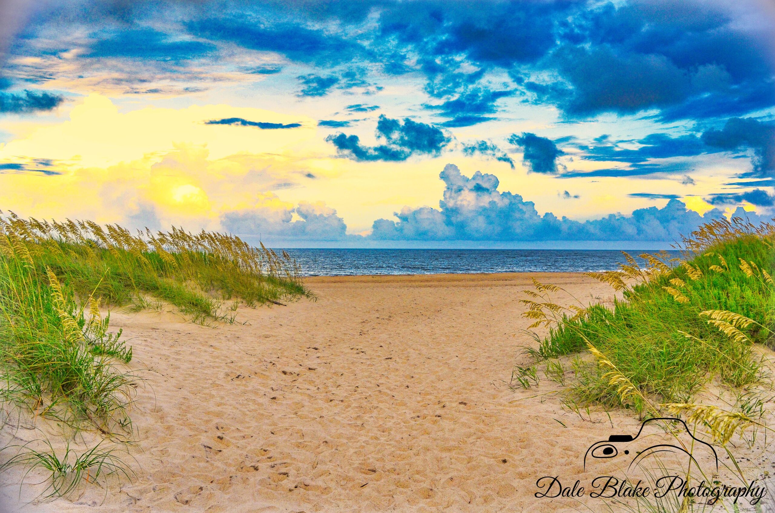 SUNSET AT HATTERAS BEACH-min